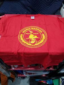 lot 3608 image: Young Marines Semper Fidelis T-Shirt