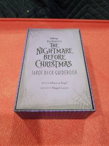 lot 3616 image: The Nightmare Before Christmas Tarot Deck and Guidebook Set