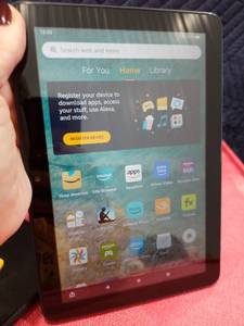 lot 3642 image: Amazon Fire Tablet with Case