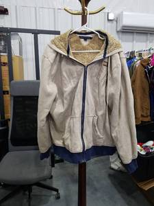 lot 3668 image: Tommy Hilfiger Sherpa Lined Full Zip Hoodie XXL