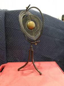 lot 3697 image: Brass Armillary Sphere Model