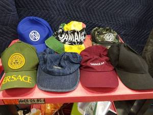 lot 3719 image: LOT OF RANDOM HATS