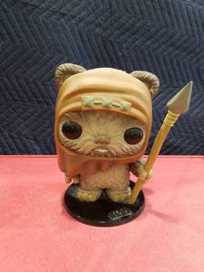 lot 3737 image: Star Wars Ewok Funko Pop Figure