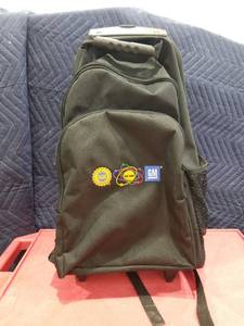 lot 3756 image: GM UAW Official Rolling Backpack