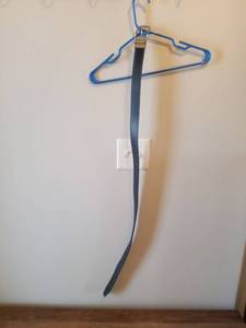 lot 117 image: Nike Reversible Belt - BlackWhite with Gold Buckle