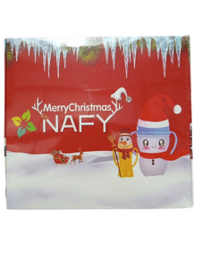 lot 41 image: NAFY 12Pcs Christmas Glasses Funny Glitter Party Eyeglasses Frames Cute Xmas Prop Glasses Creative Christmas Decoration Costume Glasses Eyewear for Christmas Party Favor Set (Fit for Most Face Shapes)