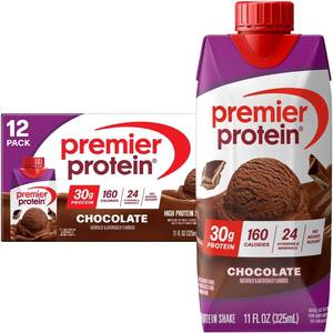 lot 1070 image: Premier Protein Shake, Chocolate, 30g Protein, No Added Sugar, 24 Vitamins & Minerals to Support Immune Health, 11 fl oz, 12 Pack (Packaging May Vary) Experation Date 22 November, 2025