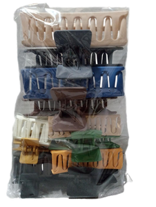 lot 1075 image: Multi-Color Butterfly Hair Clips Set
