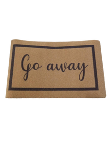 lot 1092 image: Go Away Welcome Mat