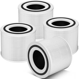 lot 2838 image: 4 Pack 240 Replacement Filter Compatible with Puro 240 Air Puri-fier, 3-in-1 True HEPA 14 Filter Replacement Fit for 240 Air Puri-fier, Grade True HP-14 with Activated Carbon