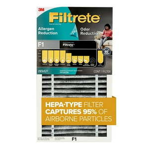 lot 2853 image: Filtrete by 3M Allergen Reduction Odor Reduction HEPA-Type Air Purifier Filter  F1