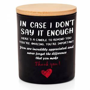 lot 2881 image: Thank You Gifts for Women-10 Oz Vanilla Lavender Candle-Inspirational Galentines Valentines Day Gift for Coworkers Boss Teachers Nurses Friends