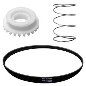 lot 1117 image: Dkaikai WH05X24185 Clutch, WH01X24434 Spring, WH01X27538 Drive Belt Kit for GEHotpoint Washers - Replaces 4588013, AP5993402, PS11729473, EAP11729473