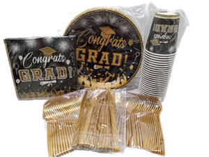 lot 1185 image: Graduation Party Supply Set (set of 25)