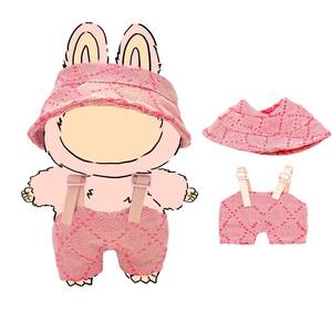 lot 1197 image: 2025 New Clothes for LABUBU Doll, 2-Piece Outfits Set for LABUBU 5.91-6.7 in (15-17cm) Dolls, Cute Accessories for Labubu Doll, Stylish Outfit for Boys Girls Birthday Collectors