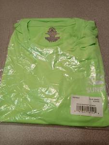 lot 1224 image: Sunpruf Mens Long Sleeve Crew Neck Shirt - Aloe Green, Size Medium