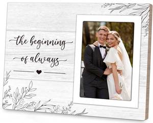 lot 2926 image: Milcier Engagement Gifts for Couples 2025, Engagement Picture Frame for Her Women, Bridal Shower, Wedding Gifts for Couples, Engagement Picture Frames 8x10 inch for Newly Engaged Couples