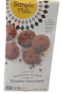 lot 2967 image: Simple Mills Double Chocolate Almond Flour Cookies Best by 01192026