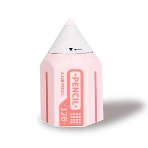 lot 3045 image: Rainbow Visual Timer, Rainbow disc 60 Minute Countdown Timer, Suitable for Students and Adults, Study, Office, Kitchen Silent time Management Tool (Pencil Timer - Pink)