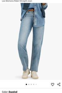 lot 3088 image: Lees Straight Leg Womens Size 24M