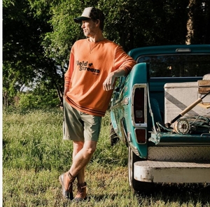 lot 214 image: Mens Field & Streams Cargo Shorts Olive Size 30