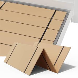 lot 265 image: NobleRealm� Bunkie Board  Twin Bed Board Under Mattress Support  Bed Support Slats (33x 60 Twin Size)