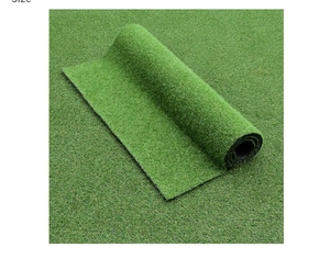 lot 3190 image: Artificial Grass Area Rug 4x6 ft