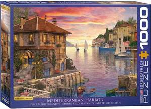 lot 3196 image: Mediterranean Harbor by Dominic Davison