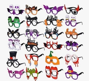 lot 3228 image: 24 Piece Halloween Party Glasses Set