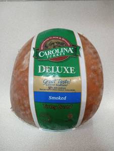 Carolina Turkey Deluxe Smoked Turkey Breast- Frozen Never Thawed