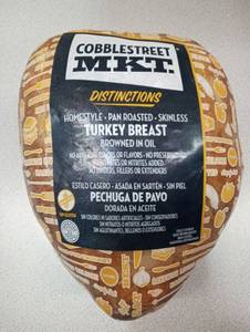 Cobblestreet MKT Turkey Breast- Frozen Never Thawed