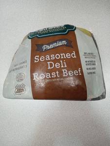 Premium Seasoned Deli Roast Beef - Frozen Never Thawed