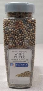 lot 150 image: McCormick Whole Muntok White Pepper