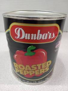 lot 172 image: Dunbars Roasted Peppers 28oz Can