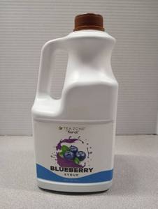 lot 174 image: Tea Zone Blueberry Syrup 64 oz - Best By 12082024