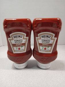lot 177 image: 2 Bottles Heinz Simply Tomato Ketchup - No Artificial Sweeteners