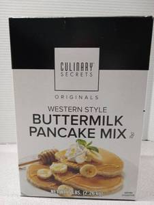 lot 179 image: Culinary Secrets Western Style Buttermilk Pancake Mix - 5 lbs