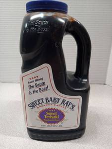 lot 180 image: Sweet Baby Rays Sweet Teriyaki Wing Sauce & Glaze - 64 oz