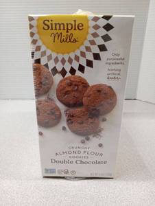lot 184 image: Simple Mills Double Chocolate Almond Flour Cookies - Best by 01262026