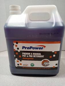 lot 189 image: Microtech Propower Phenom X Manual Pot & Pan Detergent, 1.5 Gal (5.68 L) - Retail $89