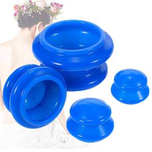 lot 313 image: 4 Size Cupping Therapy Sets Silicone - Cupping Therapy Professional Studio and Home Use Cupping Set, Stronger Suction Best for Myofascial Massage, Muscle, Nerve, Joint Pain