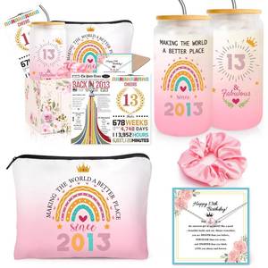 lot 437 image: Frerdui 13th Birthday Gifts Box for Girls, Since 2012,  Gifts, Best Popular Present for 13th Birthday Party Decorations