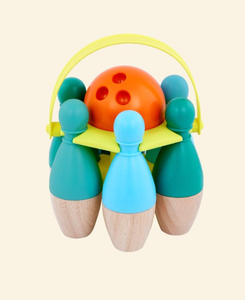 lot 440 image: Mini B. Sets Bowling Set with Carrying Handle
