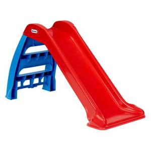 Little Tikes First Slide Easy Set Up Playset  Indoor/Outdoor Backyard Toy (1.5-6 Years Old), Retail $40