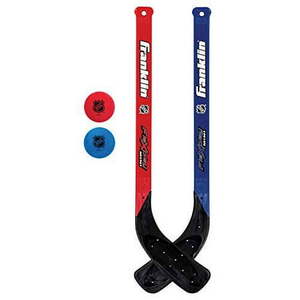 lot 446 image: Franklin Sports NHL Flexplay 2-Player Mini Stick and Ball Set