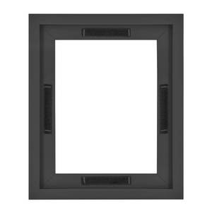 lot 463 image: Canvas Float Frames 8x10 Frame, Black Frame for Finished Canvases and Protective Plexiglass Vertical & Horizontal Wall Hanging Frame with Adhesive for Canvas Paintings (1-Pack)