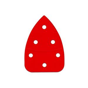 lot 465 image: Diablo Premium CATMouse Detail Sanding Sheets with Hook & Lock - 220-Grit, Ultra Fine Grit, 3-78 x 5-12, 6 Holes, 5-Pack