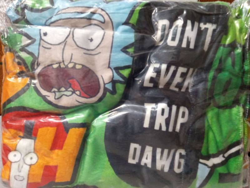 lot 1024 image: Rick and Morty Blanket