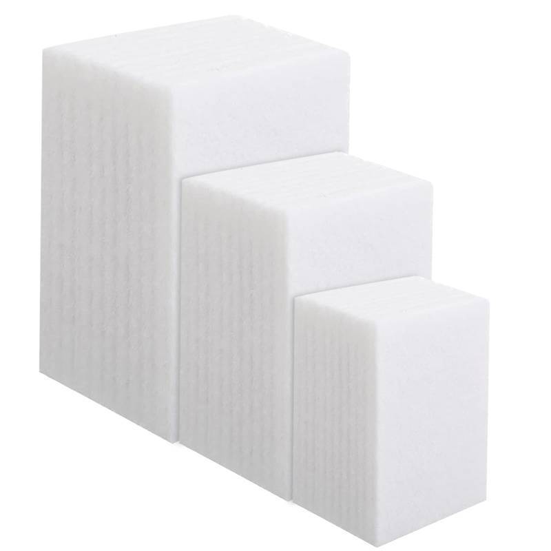 lot 1039 image: LemonRoad 30 Pcs White Scuff Pads for Non Scratch Non Woven Pads for Scuffing Scouring Sanding Paint Primer Prep Adhesion Scratch Home for Cleaning Surface Polishing Metal Deburring Auto Body Repair