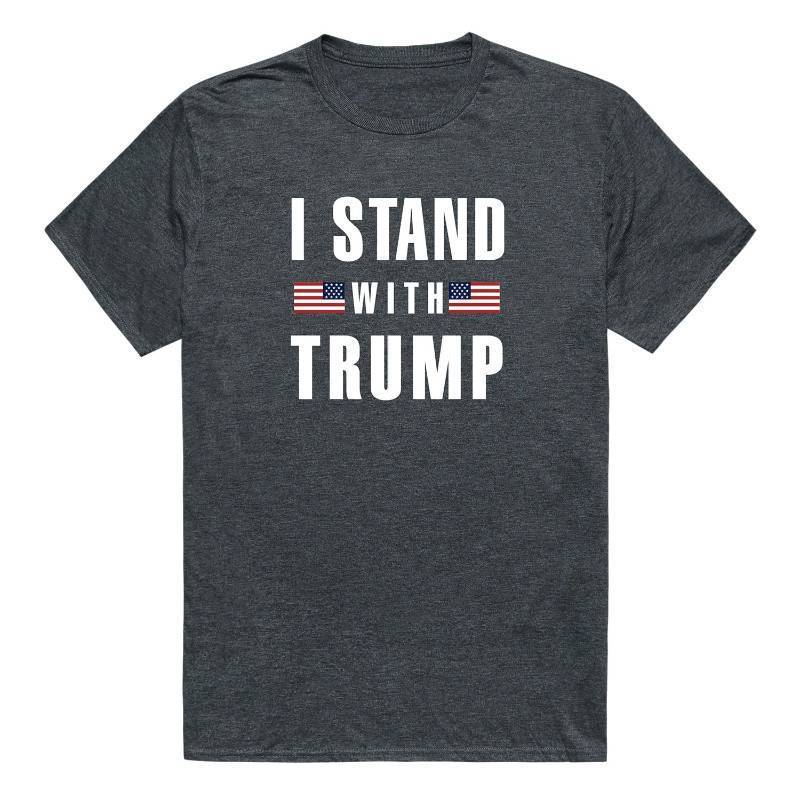 lot 1223 image: Campaign Tee Trump 05 H.Charcoal Size Small